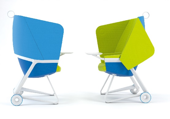 The TeamUP Chair will Team-up 20 Materials at K2016