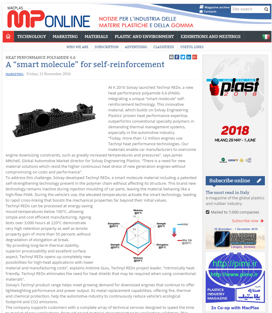 A “Smart Molecule” for Self-Reinforcement