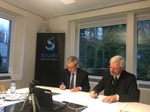 Solvay Global Partnership for Contribution Towards Circular Economy