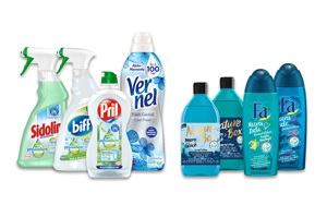 Detergent And Cosmetics Packaging Made Entirely of Recyclate