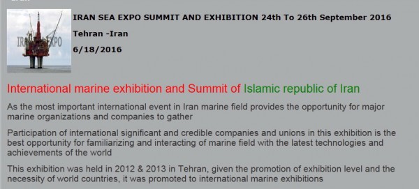 The Biggest Marine Event in Iran