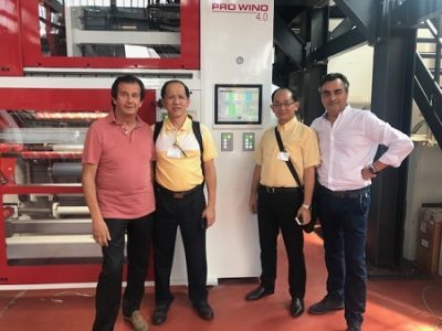 AMUT Extrusion Cast Line for Stretch Film Production in Malaysia