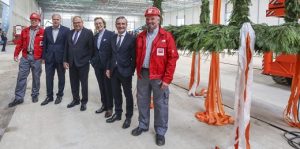 Messe Düsseldorf Holds Topping-Out Ceremony for New Southern Section