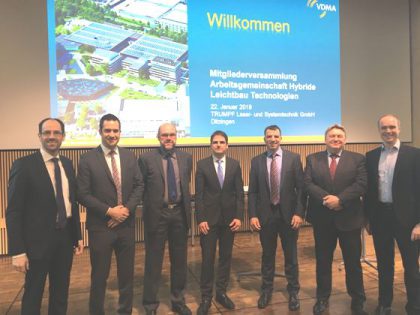 Working Group Hybrid Lightweight Technologies ٍٍٍElects New Board of Management